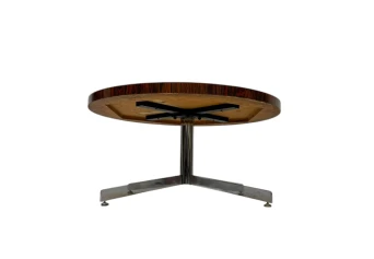 Mid-Century Modern Coffee Table with Tiles by Denisco, 1970s